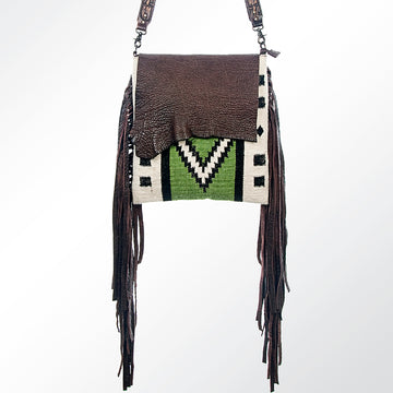 American Darling Cross Body Saddle Blanket Genuine Leather Western Women Bag Handbag Purse | Crossbody for Cute